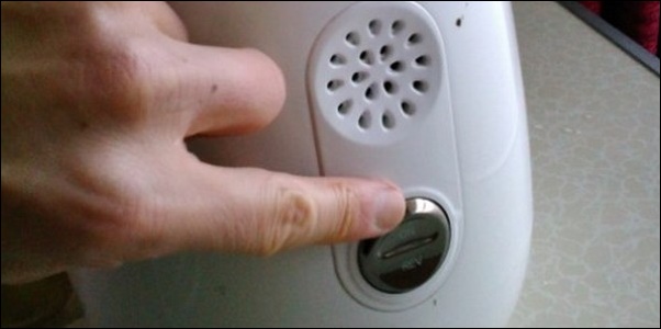 電源を入れる